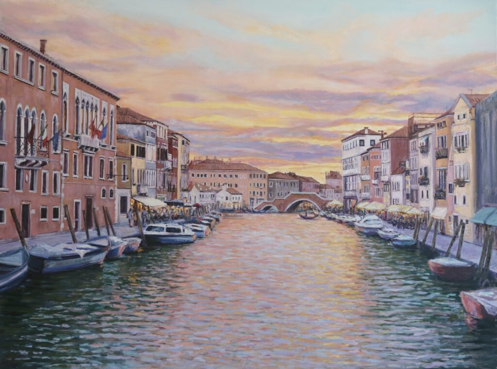 Atardecer en Venecia