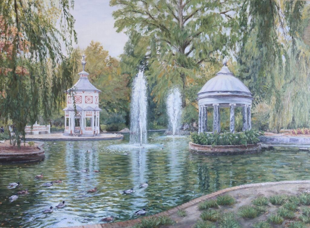 El estanque de los chinescos